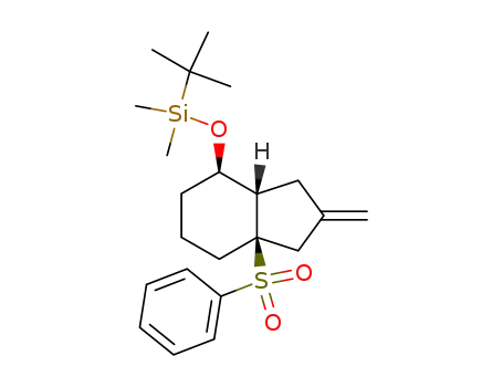 ((3aS,4R,7aR)-7a-Benzenesulfonyl-2-methylene-octahydro-inden-4-yloxy)-tert-butyl-dimethyl-silane