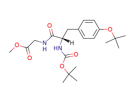 N-t-butoxycarbonyl-O-t-butyl-L-tyrosylglycine methyl ester