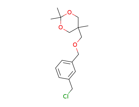 5-(3'-chloromethyl-benzyloxymethyl)-2-methyl-2,2-dimethyl-1,3-dioxane
