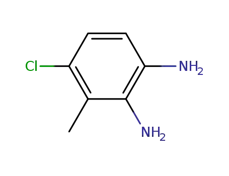 Molecular Structure of 673487-36-0 (6-CHLORO-2,3-DIAMINOTOLUENE)