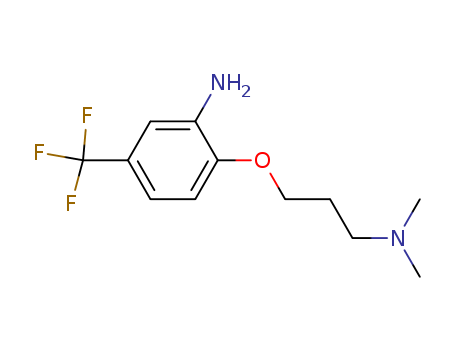 Benzenamine, 2-[3-(dimethylamino)propoxy]-5-(trifluoromethyl)-