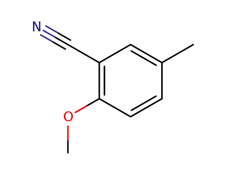 Molecular Structure of 53078-70-9 (2-Methoxy-5-methylbenzonitrile)