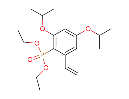(2,4-diisopropoxy-6-vinyl-phenyl)phosphonic acid diethyl ester