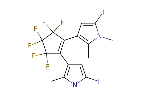 1,2-bis(2-iodo-1,5-dimethylpyrrol-4-yl)perfluorocyclopentene