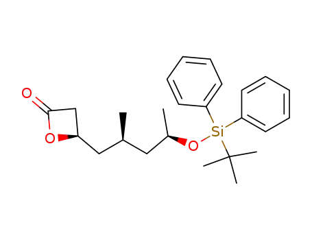 (4R,2'S,4'R)-4-[4'-(tert-butyldiphenylsilyloxy)-2-methylpentyl]oxetan-2-one