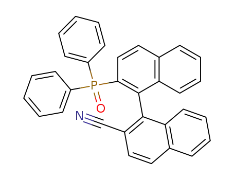 (R)-2-diphenylphosphinyl-2'-cyano-1,1'-binaphthalene