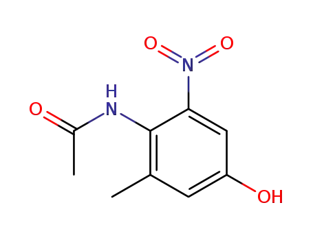 Acetamide, N-(4-hydroxy-2-methyl-6-nitrophenyl)- (9CI)