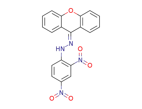 xanthen-9-one-(2,4-dinitro-phenylhydrazone)