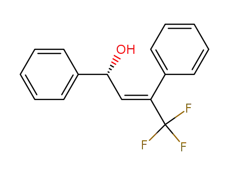 Benzenemethanol, a-[(1E)-3,3,3-trifluoro-2-phenyl-1-propenyl]-