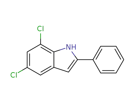 5,7-dichloro-2-phenyl-1H-indole