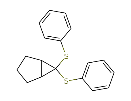 Molecular Structure of 83711-04-0 (Bicyclo[3.1.0]hexane, 6,6-bis(phenylthio)-)