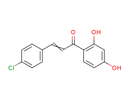 2-Propen-1-one, 3-(4-chlorophenyl)-1-(2,4-dihydroxyphenyl)-