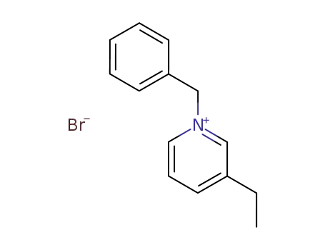 Molecular Structure of 55077-15-1 (1-benzyl-3-ethylpyridinium bromide)