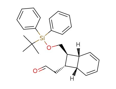 [(1R,6R,7S,8R)-8-(tert-Butyl-diphenyl-silanyloxymethyl)-bicyclo[4.2.0]octa-2,4-dien-7-yl]-acetaldehyde