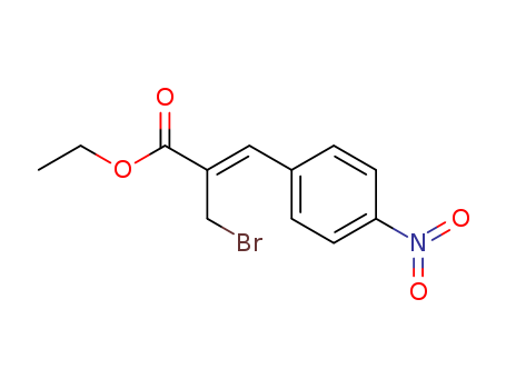 2-Propenoic acid, 2-(bromomethyl)-3-(4-nitrophenyl)-, ethyl ester, (Z)-