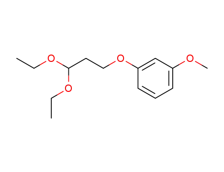Molecular Structure of 153750-80-2 (3-m-methoxyphenoxypropionaldehyde diethyl acetal)