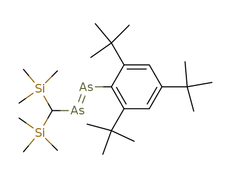 Diarsene, [bis(trimethylsilyl)methyl][2,4,6-tris(1,1-dimethylethyl)phenyl]-,
(E)-