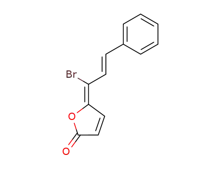 2(5H)-Furanone, 5-[(2E)-1-bromo-3-phenyl-2-propenylidene]-, (5Z)-