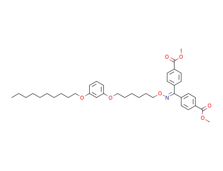 O-[6-(3-decyloxyphenyloxy)hexyl]-4,4'-bis(methoxycarbonylphenyl)methanone oxime