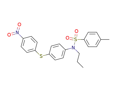 4-(N-propyl-N-tosyl)-amino-4'-nitrodiphenyl sulfide