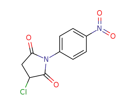 2,5-Pyrrolidinedione, 3-chloro-1-(4-nitrophenyl)-