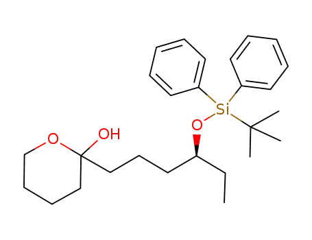 2-[(4'S)-4'-(tert-butyl-diphenyl-silanyloxy)-hexyl]-tetrahydropyran-2-ol