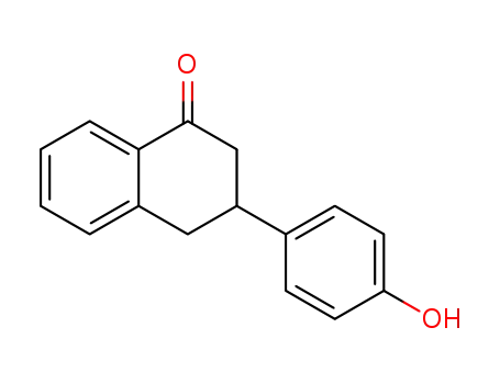 1(2H)-Naphthalenone, 3,4-dihydro-3-(4-hydroxyphenyl)-
