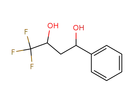 Molecular Structure of 130240-26-5 (1,3-Butanediol, 4,4,4-trifluoro-1-phenyl-)