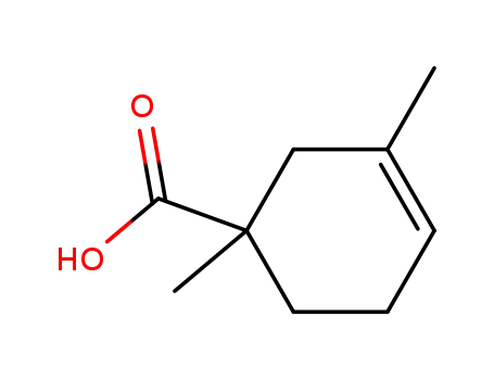 Molecular Structure of 28886-57-9 (3-Cyclohexene-1-carboxylic acid, 1,3-dimethyl- (6CI,8CI,9CI))