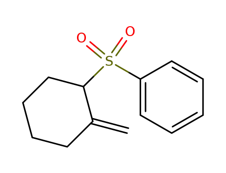 Molecular Structure of 96921-49-2 (1-exo-methylenecyclohex-2-yl(phenyl) sulfone)