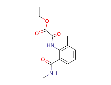 N-(2-methyl-6-methylcarbamoyl-phenyl)-oxalamic acid ethyl ester