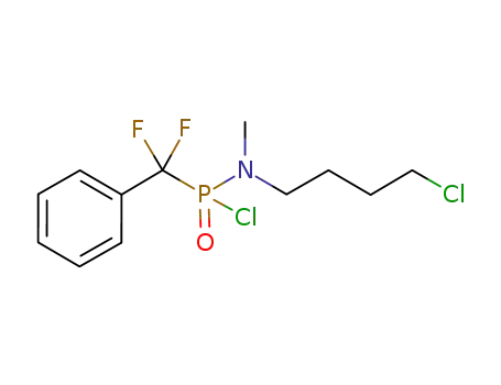 N-methyl-N-(4-chlorobutyl) difluoromethylphentlphosphonamidochloridate
