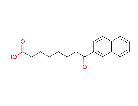 Molecular Structure of 362669-52-1 (8-(2-NAPHTHYL)-8-OXOOCTANOIC ACID)