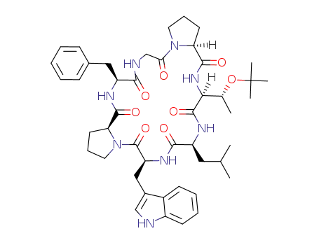 cyclo-ProThr(Ot-Bu)LeuTrpProPheGly