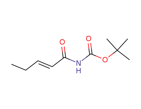 카르밤산, [(2E)-1-옥소-2-펜테닐]-, 1,1-디메틸에틸 에스테르(9CI)