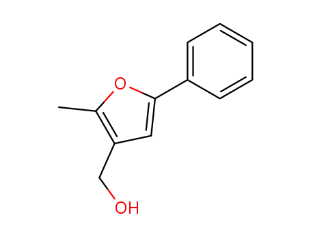 Molecular Structure of 111787-91-8 ((2-METHYL-5-PHENYL-3-FURYL)METHANOL)