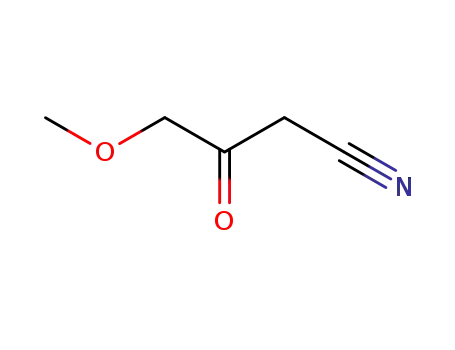 Molecular Structure of 739366-02-0 (4-METHOXY-3-OXOBUTANENITRILE)