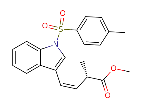 (Z),(S)-3-(3-methoxycarbonyl-1-butenyl)-1-tosylindole