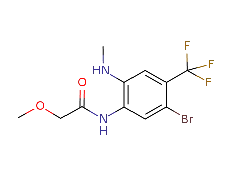 N-(5-bromo-2-(methylamino)-4-(trifluoromethyl)phenyl)-2-methoxyacetamide