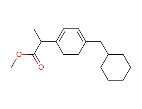 methyl 2-[4-(cyclohexylmethyl)phenyl]propanoate