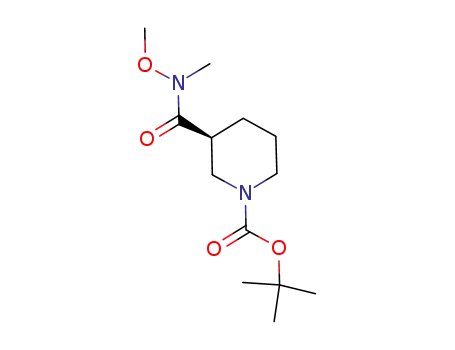 (S)-tert-부틸 3-(메톡시(메틸)카르바모일)피페리딘-1-카르복실레이트