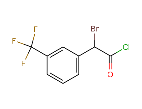 Benzeneacetyl chloride, a-bromo-3-(trifluoromethyl)-
