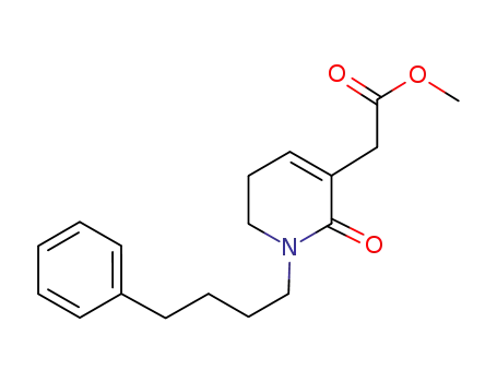 [2-oxo-1-(4-phenylbutyl)-1,2,5,6-tetrahydropyridin-3-yl]acetic acid methyl ester