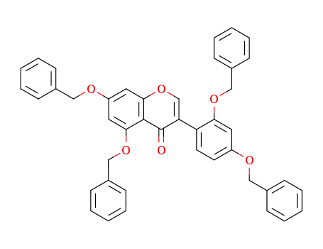 2',4',5,7-tetrakis(benzyloxy)isoflavone