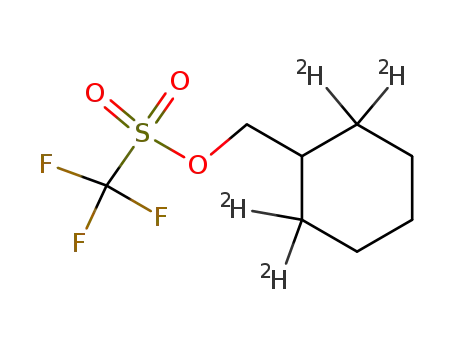 cyclohexyl-2,2,6,6-d4-methyl triflate