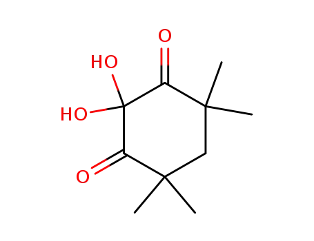 4,4,6,6-tetramethylcyclohexane-1,2,3-trione hydrate