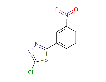 2-Chloro-5-(3-nitrophenyl)-1,3,4-thiadiazole