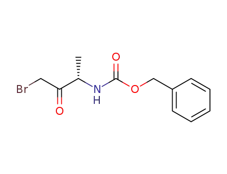 (3-bromo-1-(S)-methyl-2-oxopropyl)carbamic acid benzyl ester