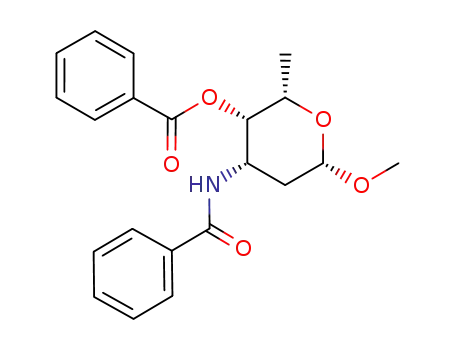 Methyl 3-N-benzoyl-4-O-benzoyl-β-L-daunosaminide