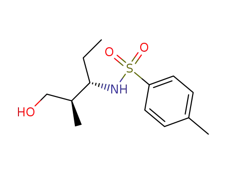 (2R,3S)-(-)-2-methyl-N-(p-toluenesulfonyl)-3-aminopentanol